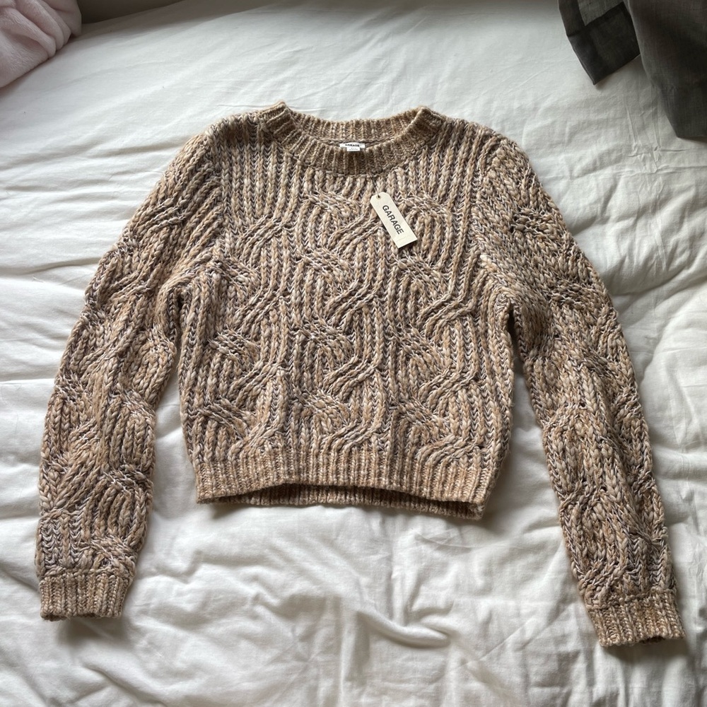 cute garage sweater